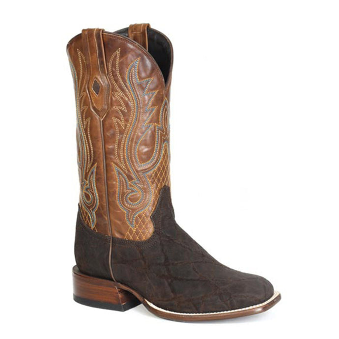 Stetson Brown Men's Thunder Elephant Square Toe 0701