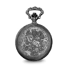 Load image into Gallery viewer, Charles Hubert Antique Chrome Finish Horse Pocket Watch