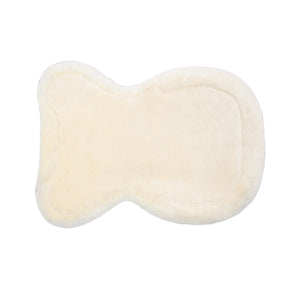 Equinavia Horze Harleigh Gel Pad with Full Lambskin Padding - Off-White 17637