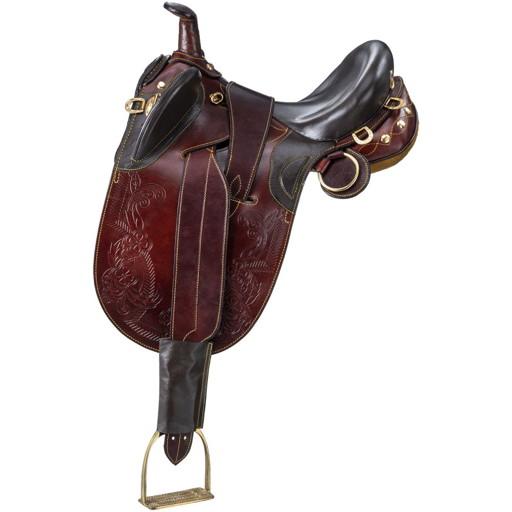 Australian Outrider Stock Poley Saddle - Wide AS1477W