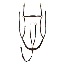 Load image into Gallery viewer, Equinavia Horze Belgravia 5-Point Breastplate Martingale with Running Attachment 10862