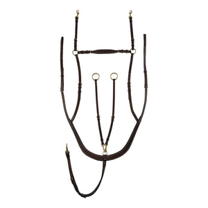 Equinavia Horze Belgravia 5-Point Breastplate Martingale with Running Attachment 10862