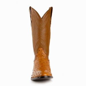 Ferrini Men's Colt Quill Ostrich Round Toe Boots 10111-02