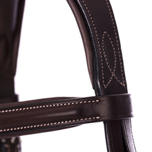 Load image into Gallery viewer, Equinavia Valkyrie Pony Fancy Stitched Bridle - Chocolate Brown E10004