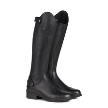 Load image into Gallery viewer, Equinavia Horze Geneve Young Rider Tall Boots - Black 39086