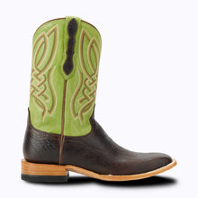 Load image into Gallery viewer, Captian Men&#39;s Brown Cisco Harrell Leather Square Toe Boots CBC305D