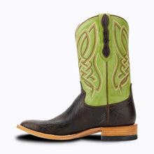 Load image into Gallery viewer, Captian Men&#39;s Brown Cisco Harrell Leather Square Toe Boots CBC305D