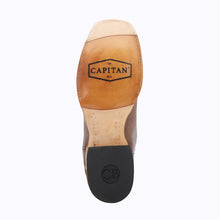 Load image into Gallery viewer, Capitan Men&#39;s Ft Worth - Commerce Brown Square Toe Boots CBF102D