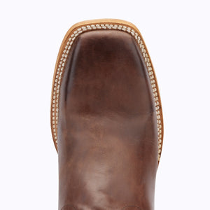 Capitan Men's Ft Worth - Commerce Brown Square Toe Boots CBF102D