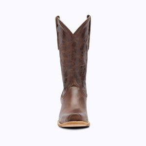 Capitan Men's Nashville Edgehill Brown Square Toe Boots CBN102D
