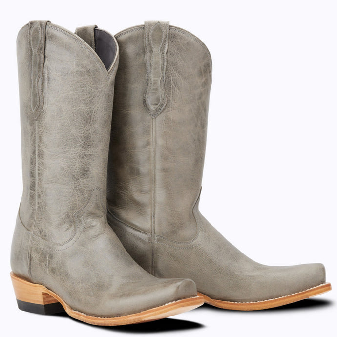 Capitan Gray Nashville - Summit Leather Cutter Toe Boots CBN103D