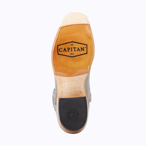 Capitan Gray Nashville - Summit Leather Cutter Toe Boots CBN103D
