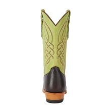 Load image into Gallery viewer, Capitan Brown/Green Nashville - Tremont Leather Cutter Toe Boots CBN306D