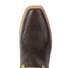 Load image into Gallery viewer, Capitan Brown/Green Nashville - Tremont Leather Cutter Toe Boots CBN306D