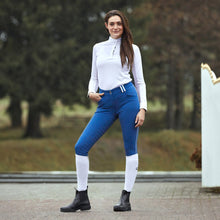 Load image into Gallery viewer, Equinavia Rylee Womens High Waist Full Seat Breeches with Silicone Piping CP3685