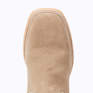 Capitan Men's Houston-Broadway Tan Square Toe Western Boots CMH24005D