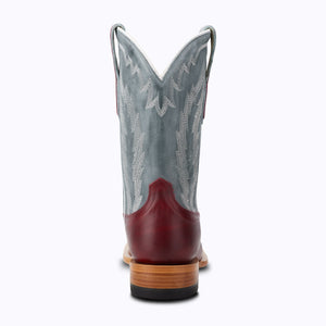 Capitan Men's Bloodstone Houston - Hempstead Leather Square Toe Boots CMH24004D