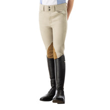 Load image into Gallery viewer, Equinavia Tuva Kids Show Knee Patch Breeches - Tan E36003