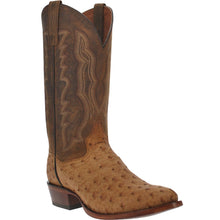 Load image into Gallery viewer, Dan Post Men&#39;s Gehrig Full Quill Ostrich Round Toe Boot DP3077