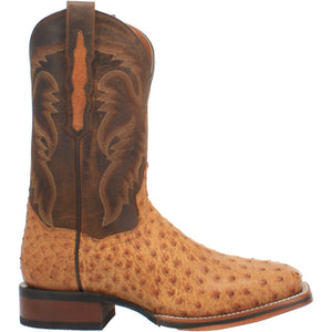 Dan Post Men's Kershaw Full Quill Ostrich Square Toe Boot DP4951