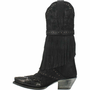 Dan Post Women's Bed Of Roses Leather Snip Toe Boot DP4047