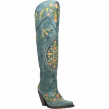 Load image into Gallery viewer, Dan Post Women&#39;s Flower Child Leather Snip Toe Boot DP3271