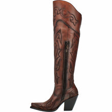 Load image into Gallery viewer, Dan Post Women&#39;s Seductress Leather Snip Toe Boot DP3285
