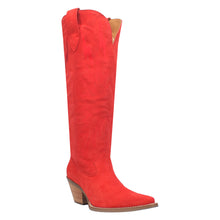 Load image into Gallery viewer, Dingo Women&#39;s Thunder Road Red Leather Snip Toe Boot DI597