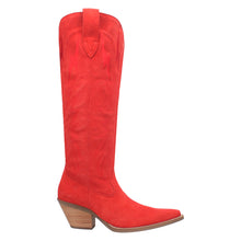 Load image into Gallery viewer, Dingo Women&#39;s Thunder Road Red Leather Snip Toe Boot DI597