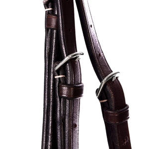 Equinavia Valkyrie Pony Fancy Stitched Bridle - Chocolate Brown E10004