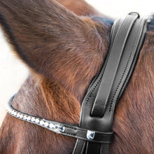 Load image into Gallery viewer, Equinavia Horze Vienna Weymouth Dressage Bridle - Black 10053