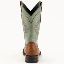Load image into Gallery viewer, Ferrini Men&#39;s Santa Fe Brandy Leather Square Toe Boots 1287155