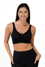 Load image into Gallery viewer, Sports Bra - Hugs Black