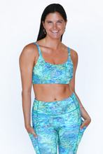 Load image into Gallery viewer, Sports Bra - Forever Abalone