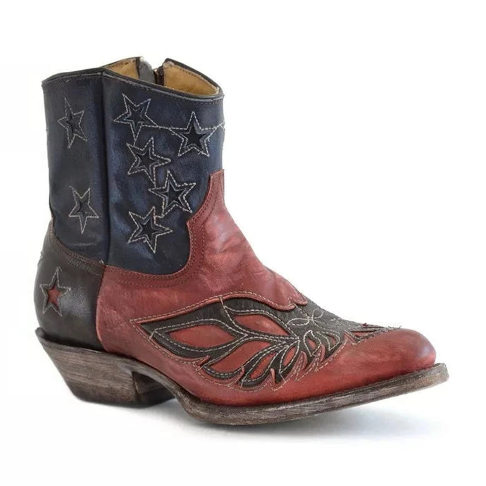 Stetson Blue Women's Birdie Goat Snip Toe 0663