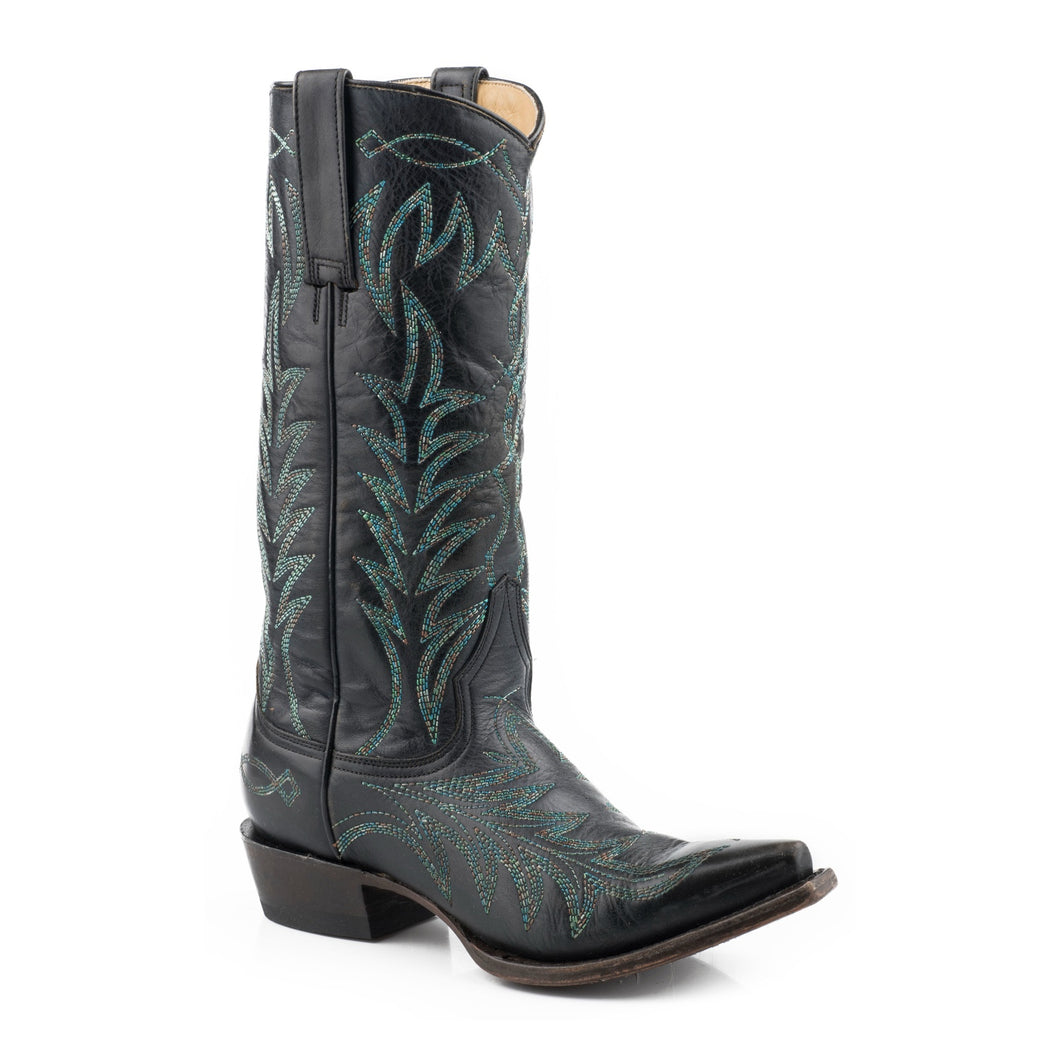 Stetson Black Women's Stella Snip Toe 1371