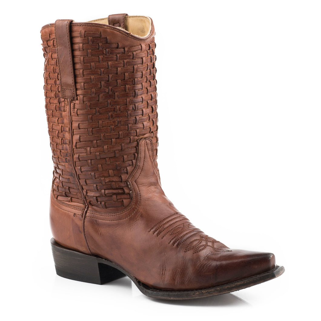 Stetson Brown Women's Coco Cognac Calf Snip Toe 0344