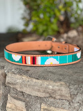 Load image into Gallery viewer, Alamo Saddlery 1.5 Inch Straight Serape Daisy Belt
