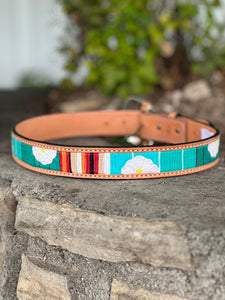 Alamo Saddlery 1.5 Inch Straight Serape Daisy Belt
