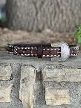 Load image into Gallery viewer, 1.5 Inch Straight Neon Turquoise Belt