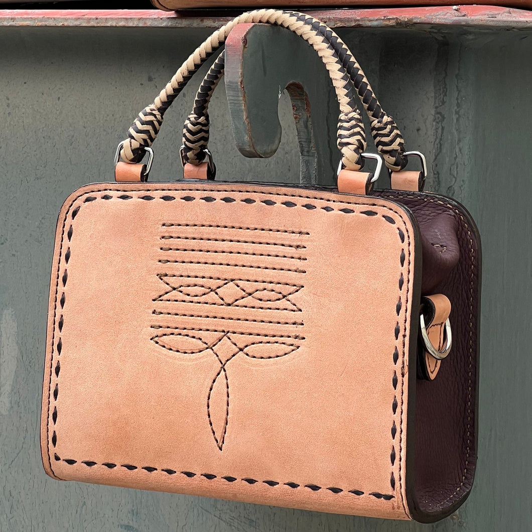 Alamo Saddlery The Bronco Bags - Cowboy Stitch edition