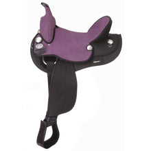 Load image into Gallery viewer, King Series Synthetic Round Skirt Competition Saddle KS324