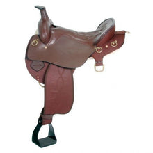 Load image into Gallery viewer, King Series Wide Trekker Neutron Endurance Saddle With Horn KS8521W