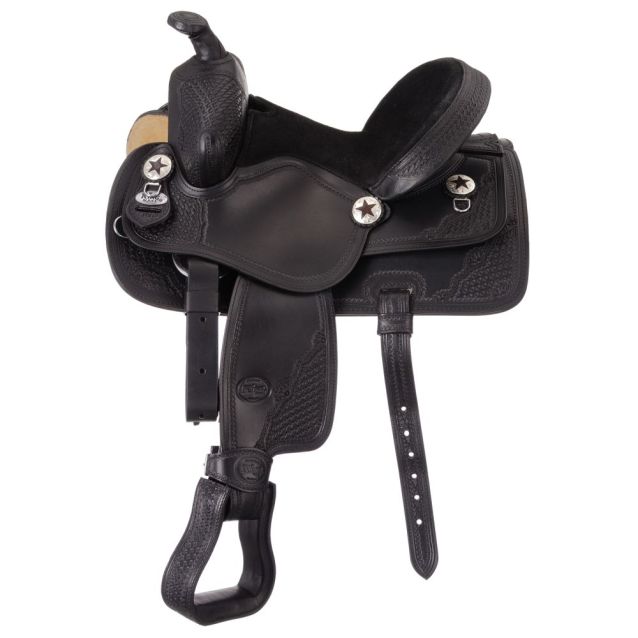 King Series Youth All Around Trail Saddle KS1001 – BlackJack