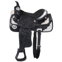 Load image into Gallery viewer, King Series Mccoy Trail Saddle With Silver KS2644