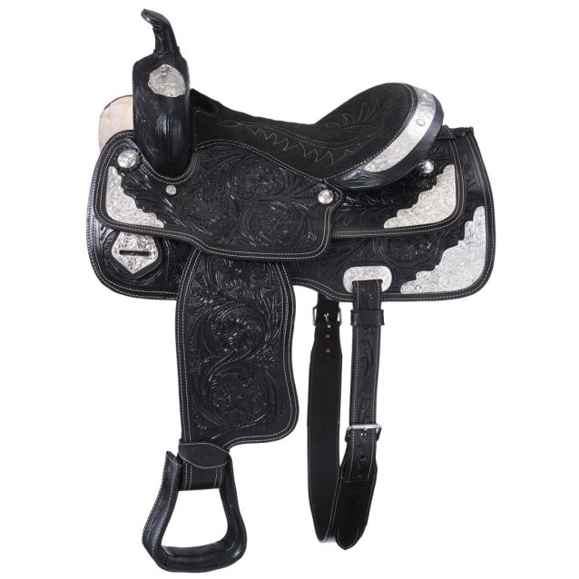 King Series Mccoy Trail Saddle With Silver KS2644