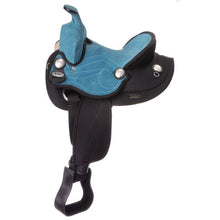 Load image into Gallery viewer, King Series Youth Synthetic Round Skirt Competition Saddle KS321