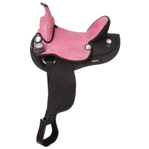 King Series Synthetic Round Skirt Competition Saddle KS324