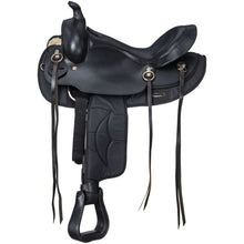 Load image into Gallery viewer, King Series Synthetic Gaited Round Skirt Trail Saddle KS715