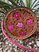 Load image into Gallery viewer, Alamo Saddlery 8 Inch Rhinestone Cowgirl Canteen Handbag
